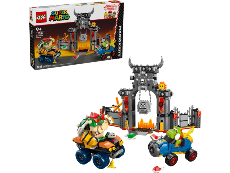LEGO Super Mario - Mario Kart™ - Bowser a jeho hrad