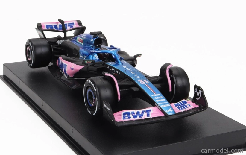 Bburago Renault F1 A523 Team Bwt Alpine F1 N 31 1:43, modrá