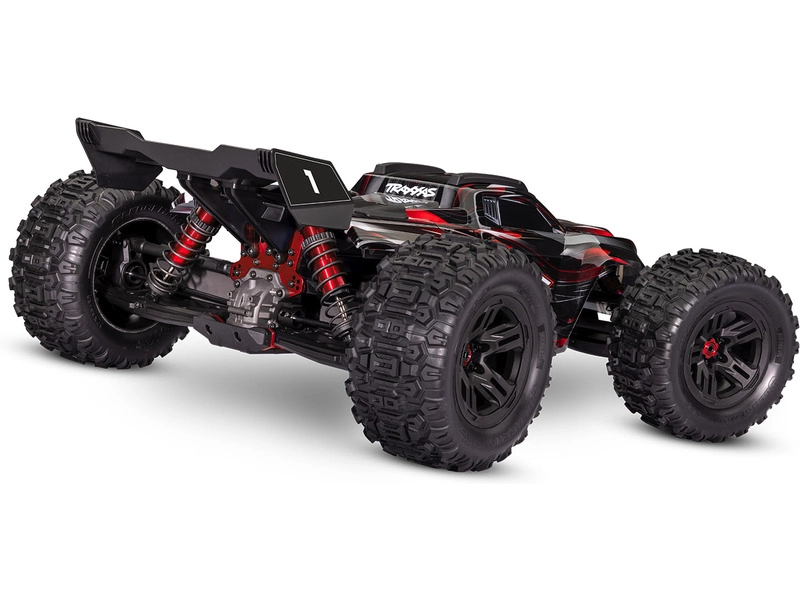 RC auto Traxxas Sledge s pásovými pneumatikami 1:8 RTR, zelené