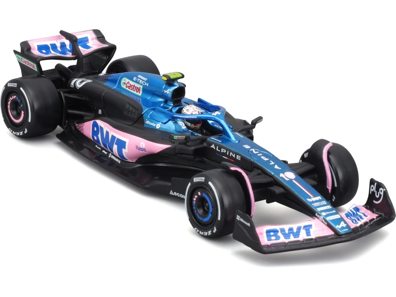 Bburago Renault F1 A523 Team Bwt Alpine F1 N 10 1:43, modrá
