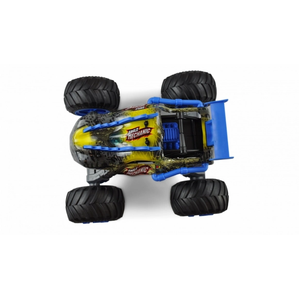 RC auto Mechanic Dinosaur Monstertruck, modrá