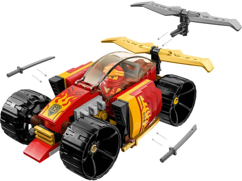 LEGO Ninjago - Kaiov nindža pretekár EVO