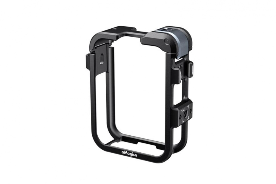 DJI OSMO 360 - Hliníkový rám s krytkami objektívov pre DJI OSMO 360 (čierna)