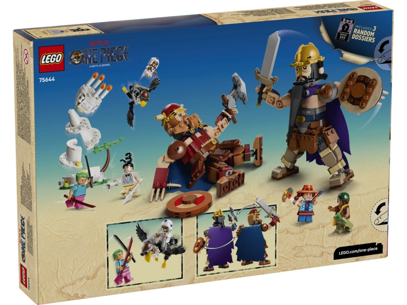 LEGO ONE PIECE - Dorry vs. Brogy – Obři ze Zahrádky