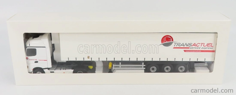 Eligor Mercedes benz Actros 5 1851 Truck Telonato Transactuel Transports 2018 1:43 Biela