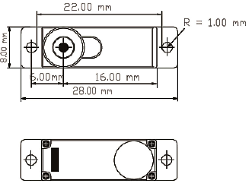 Robbe servo FS 141X HV 4.2kg.cm 0.040s/60° MG 15T-Mini