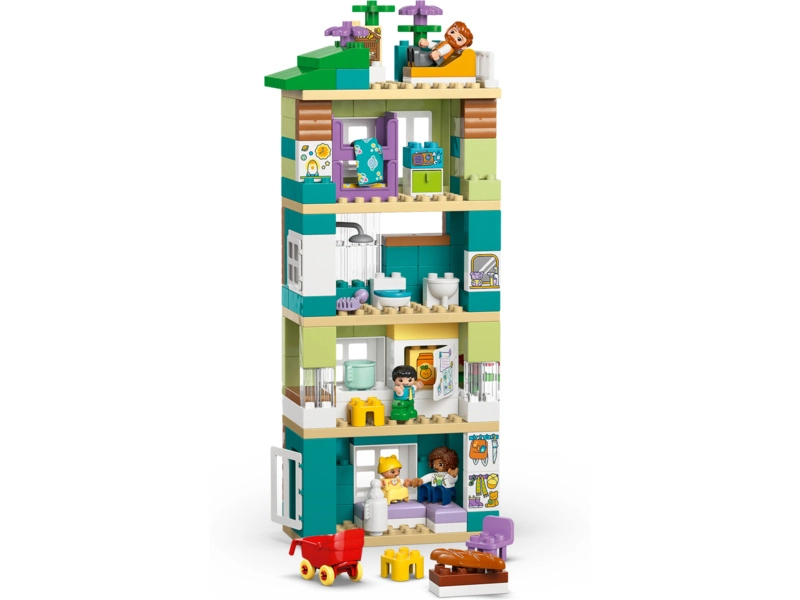 LEGO DUPLO - Moderný rodinný dom 3 v 1 s figúrkami