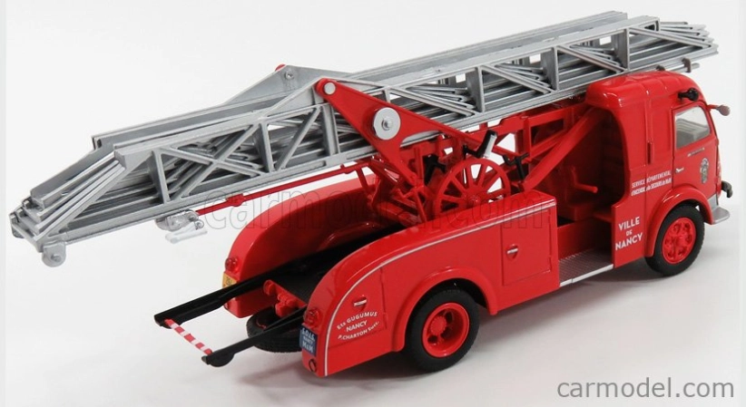 Edicola Renault Galion Truck Scala Gugumus Ville De Nancy 1960 Hasičské auto - Vigili Del Fuoco 1:43 Červená