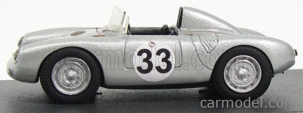 Veselý model Porsche 550rs Spider N 33 24h Le Mans 1957 Herrmann - Frankenberg 1:43 Silver