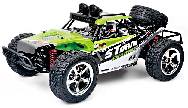 RC auto buggy Subotech, zelená
