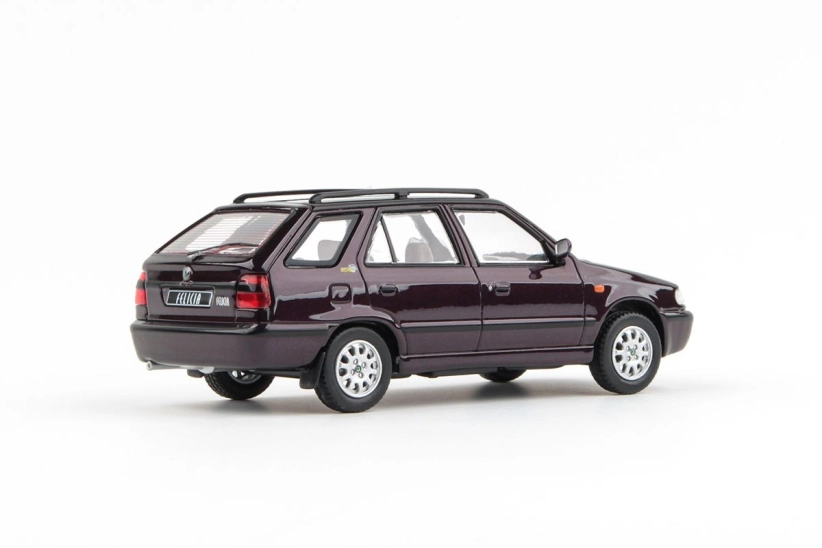 Abrex Škoda Felicia FL Combi (1998) 1:43 – fialová esprit metalíza – mystery