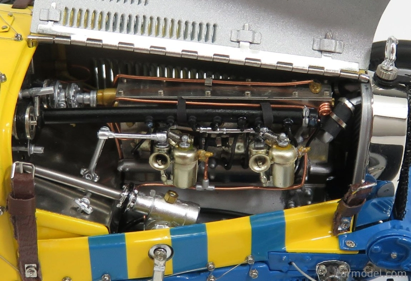 Cmc Bugatti T35 Suede N 5 Nation Coulor Project Švédsko 1924 1:18 žlto-modrá