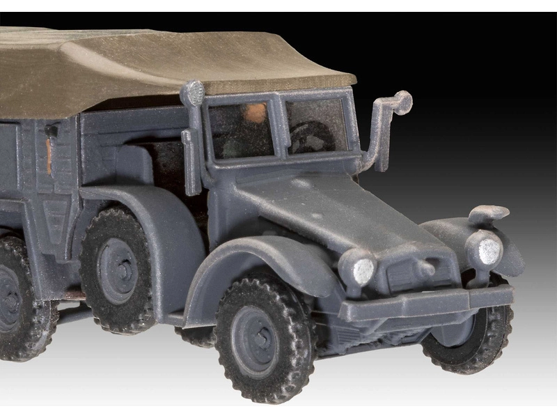 Revell Krupp Protze Kfz 69 with 3,7 cm Pak (1:76) (súprava)
