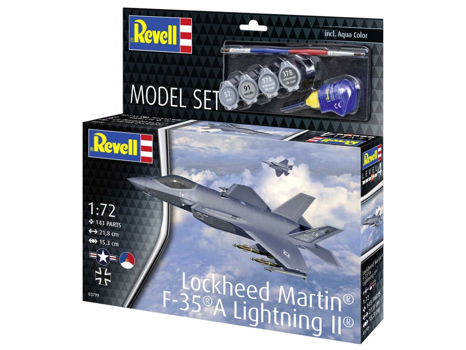 Revell Lockheed Martin F-35A Lightning II (1:72) (súprava)