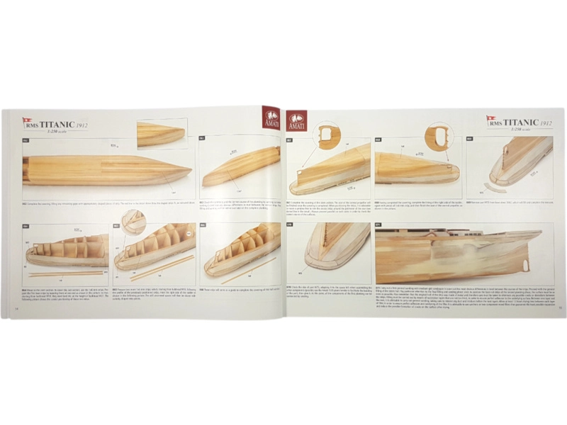 AMATI R.M.S. Titanic 1:250 kit (verze 2025)