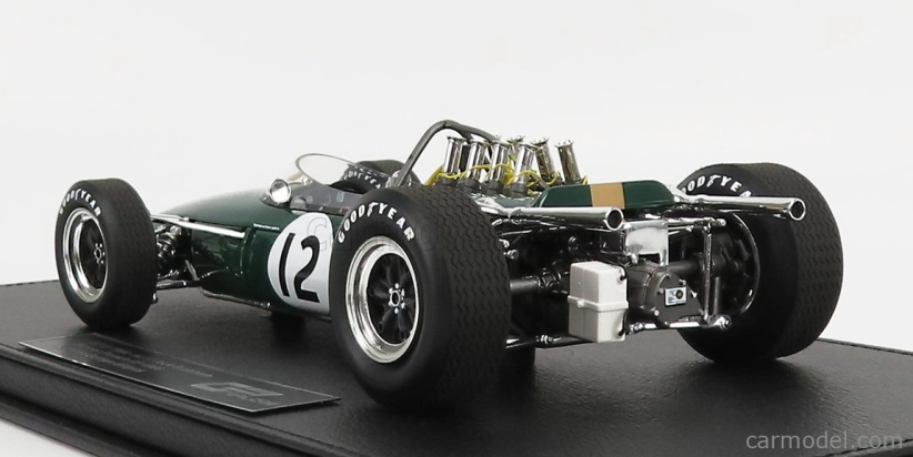 Gp-replicas Brabham F1 Bt19 N 12 Jack Brabham 1:18, tmavě zelená