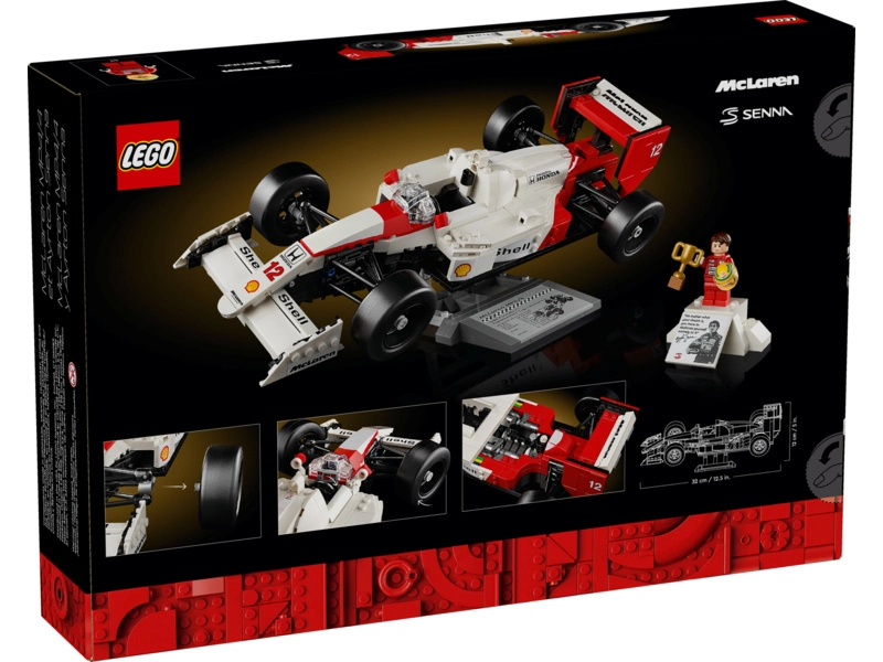 LEGO Icons - McLaren MP4/4 a Ayrton Senna