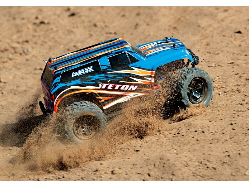 Traxxas Teton 1:18 4WD RTR modrý