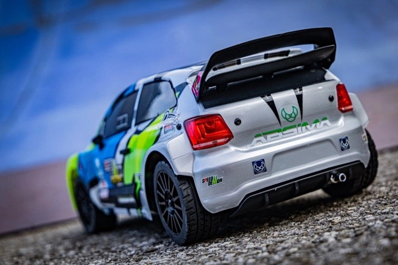 Absima Rally Car Speed Demon 1:12 4WD RTR Brushless žluto-modrý
