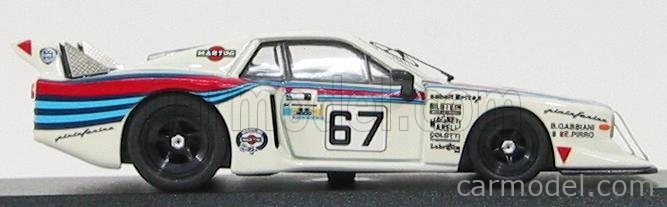 Best-model Lancia Beta Montecarlo Martini N 67 24h Le Mans 1981 Pirro - Gabbiani 1:43 Bílá