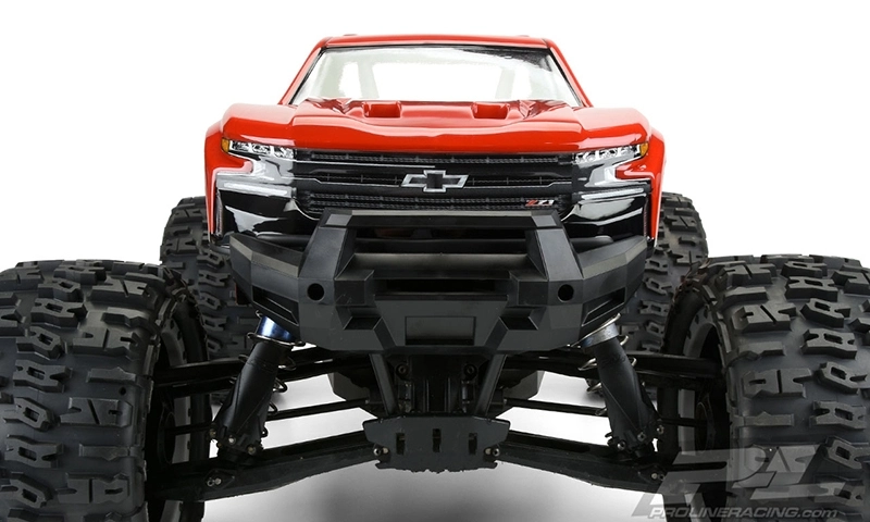 Číra karoséria, predrezaná, 2019 Chevy Silverado Z71 Trail Boss pre TRAXXAS X-MAXX