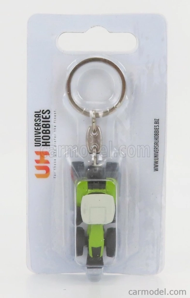 Universal hobbies Claas Portachiavi - Keyring Axion 960 Tractor Cingolato 2016 1:87 Zelená Černá