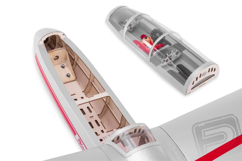 BH138 L-13 Blaník větroň 2700 mm ARF CZ Silver Edition