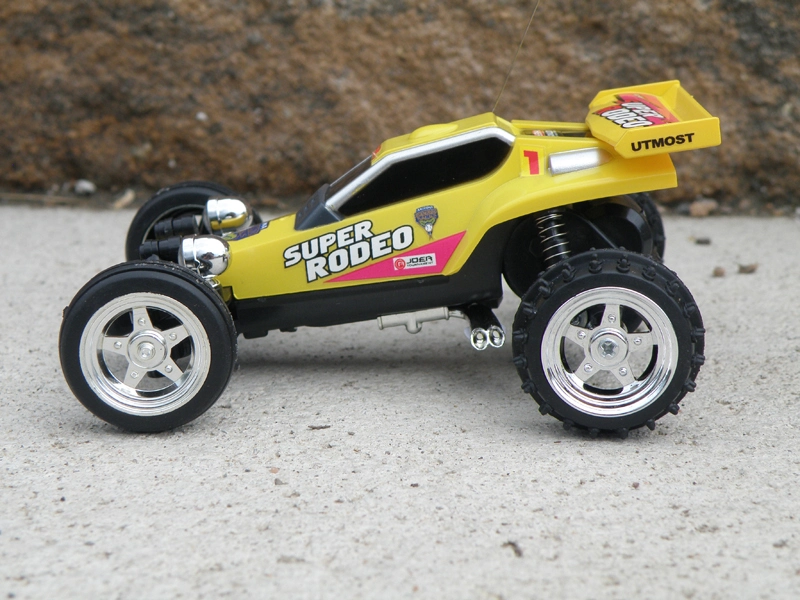 Mini Buggy Kart, žltá, 27 MHz