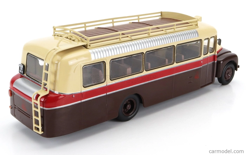 Edicola Citroen Type 46 Dp Uad Autobus 1955 1:43 Hnědý Krém