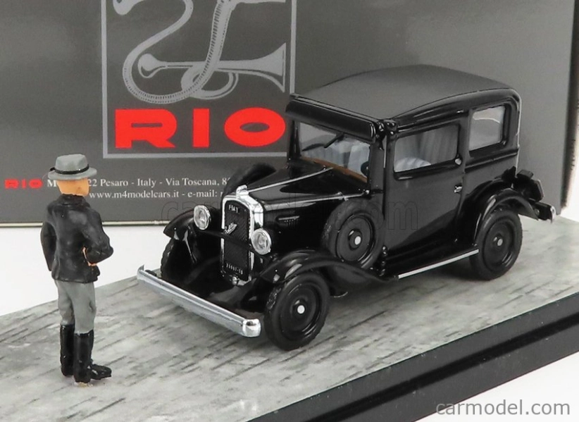 Rio-models Fiat 508 Balilla 1932 - Presentazione A Villa Torlonia