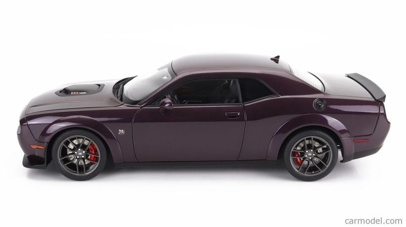 Autoart Dodge Challenger R/t Scat Pack Widebody 2022 1:18 Hellraisin Purple