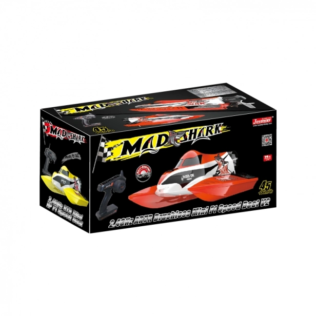 RC čln Mad Shark V2 ARTR Brushless F1 čln