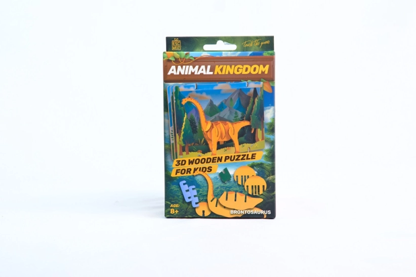 EscapeWelt 3D dřevěné puzzle Brontosaurus