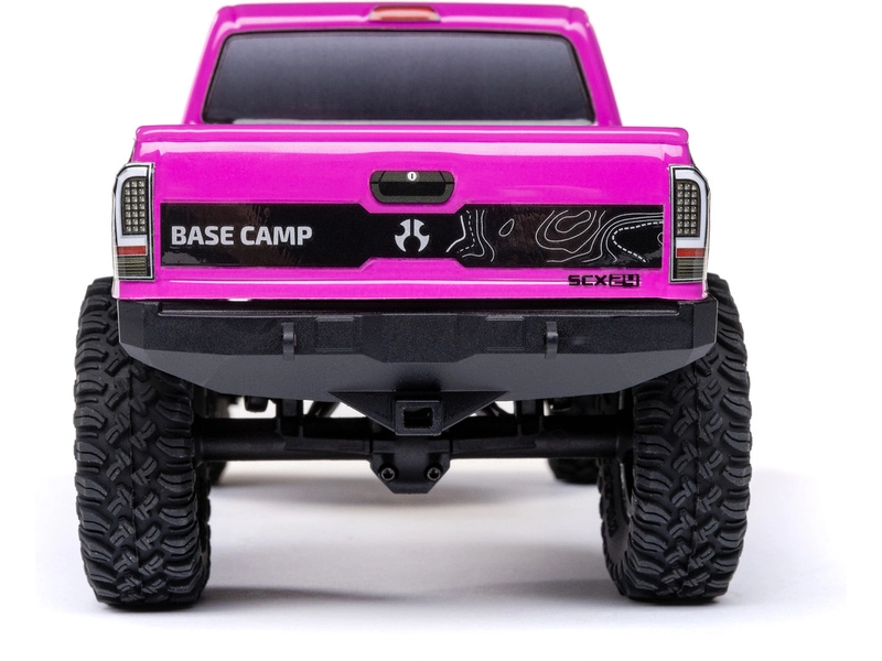 RC auto Axial SCX24 Base Camp 1:24 4WD RTR, růžová