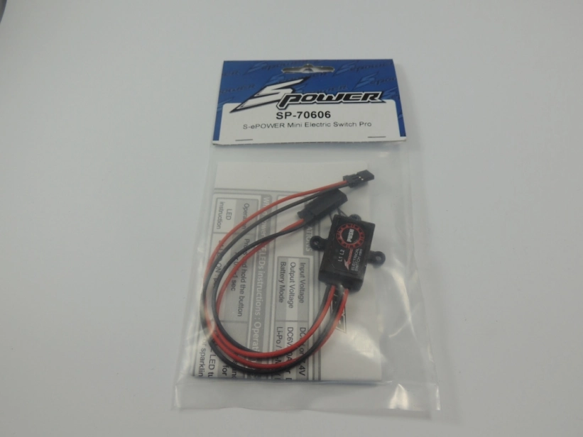 S-ePower Mini elektronický spínač pre 6V alebo 7,4V prijímače
