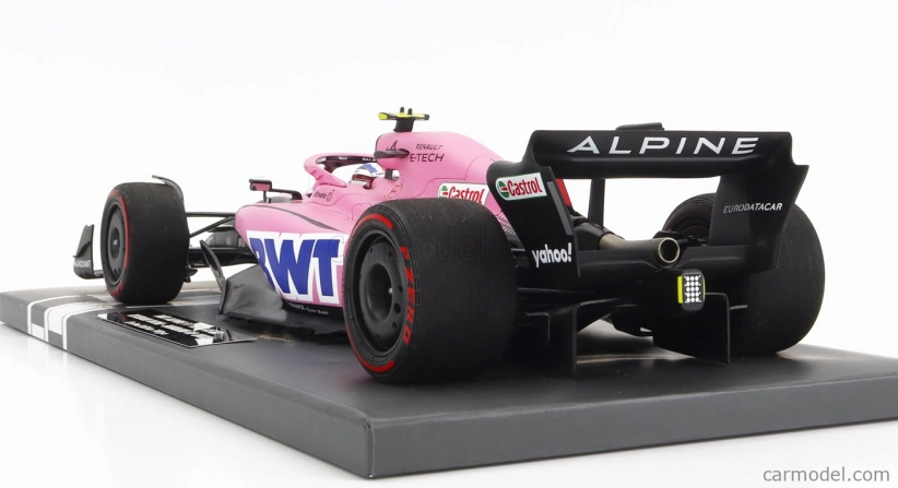 Minichamps Renault F1 A522 Team Alpine Bwt N 31 7th Bahrain Gp 2022 Esteban Ocon 1:18 Pink