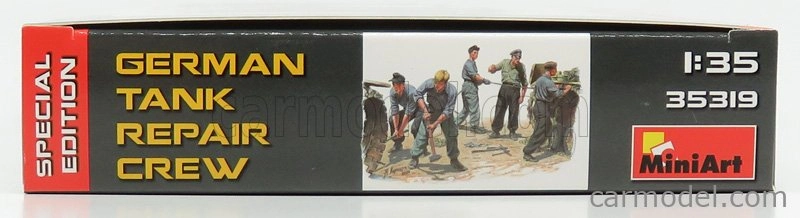 Miniart Figures Soldati - Soldiers - German Tank Repair Crew 1:35 /