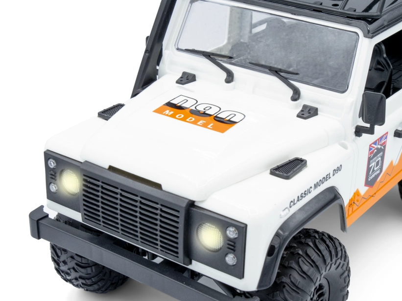 RC auto Land Rover Trail V2 1/12 RTR 4WD, bílá