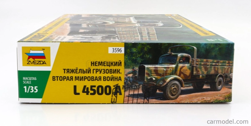 Zvezda Mercedes benz L4500f Truck Military 1944 1:35 /