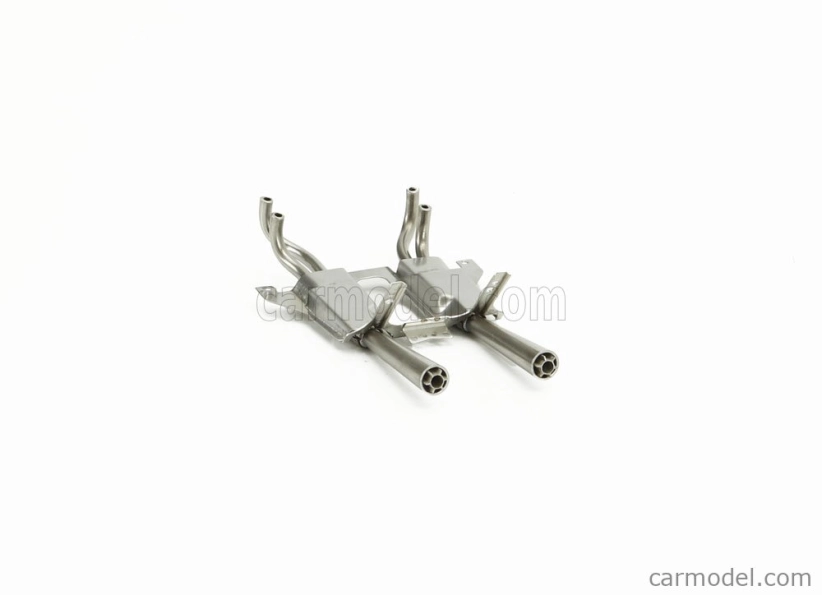 Cmc Porsche Megaphone Exhaust System (interchangeable) 904 Carrera Gts 1:18 Silver