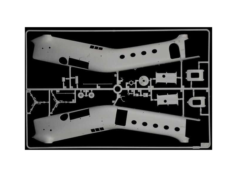 Italeri Piasecki H-21C Flying Banana GunShip (1:48)
