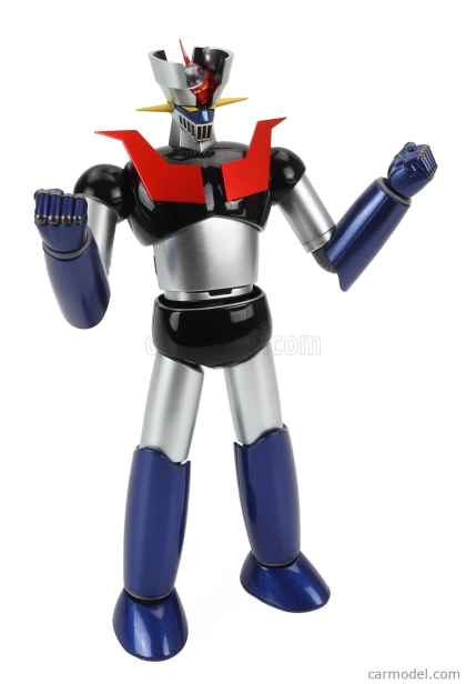 Robot Bandai Metal - Mazinga Z - Gx-105 Postavička Mazinger Z Robot - Kaku Shin Modrá Strieborná Červená Čierna
