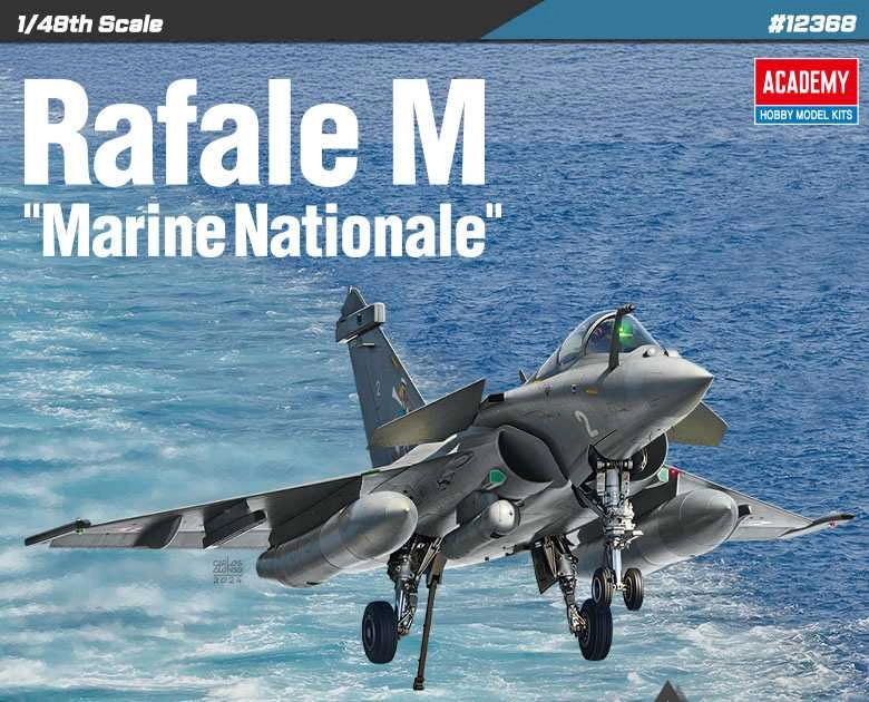 Model Kit letadlo 12368 - RAFALE M MARINE NATIONALE (1:48)
