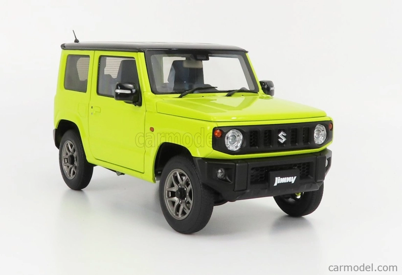 Autoart Suzuki Jimny Jb64 Lhd 2018 1:18 Kinetic Yellow Black Pearl