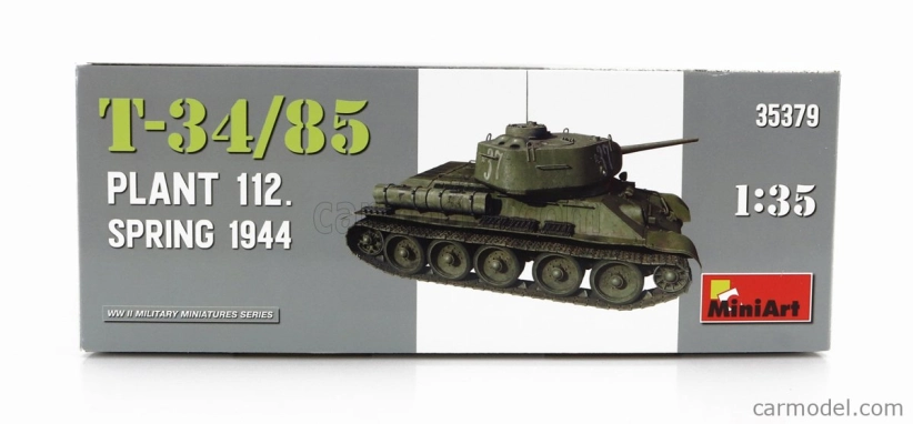 Miniart Tank T34/85 Plant 112 Spring Military 1944 1:35 /