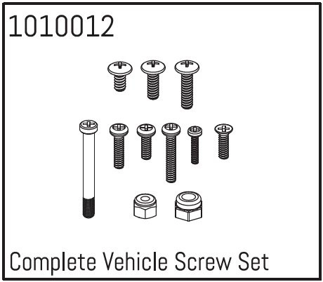 HBP240024 - (1010012) Complete Vehicle Screw Set