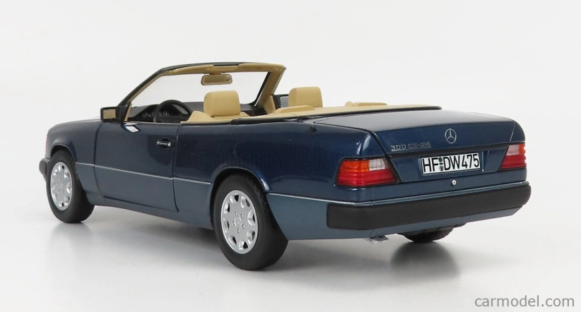 Norev Mercedes benz E-class 300ce 24v (a124) Cabriolet Open 1991 1:18 Námořní Modrá Met