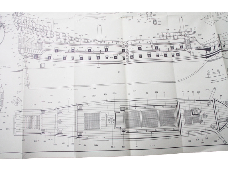 Mantua Model La Couronne 1:98 kit