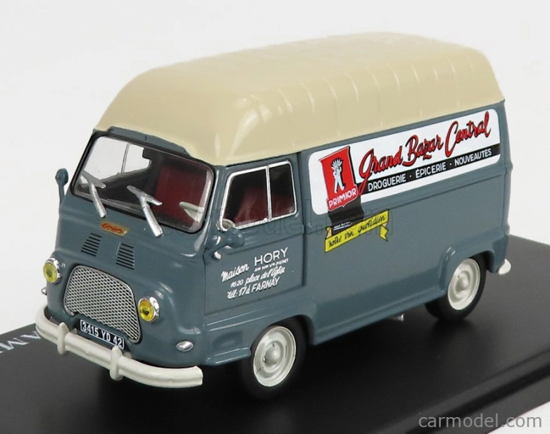 Edicola Renault Estafette Van Fourgon Commerce Ambulant 1961 1:43 sivá béžová