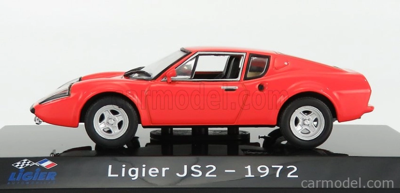 Edicola Ligier Js2 1972 - Con Vetrina - S vitrínou 1:43 červená